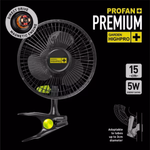 Garden Highpro Klipsituuletin 5w Profan